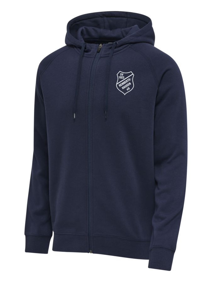 Hummel Red Classic Zip Hoodie