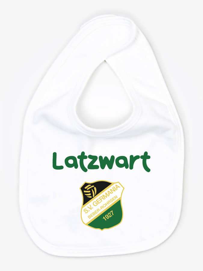 Babylätzchen Latzwart