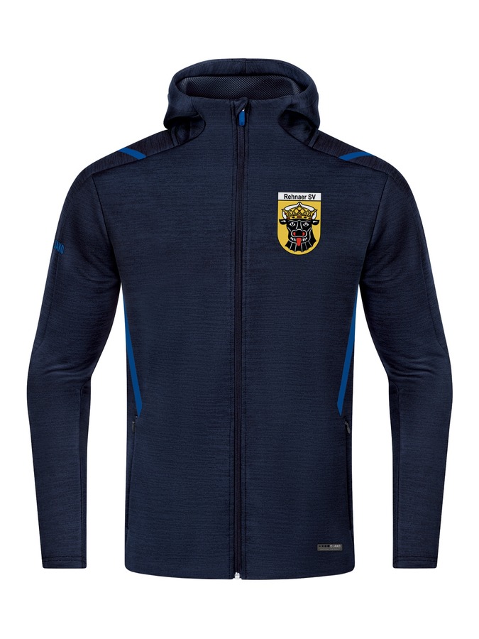 Jako Freizeitjacke Challenge mit Kapuze