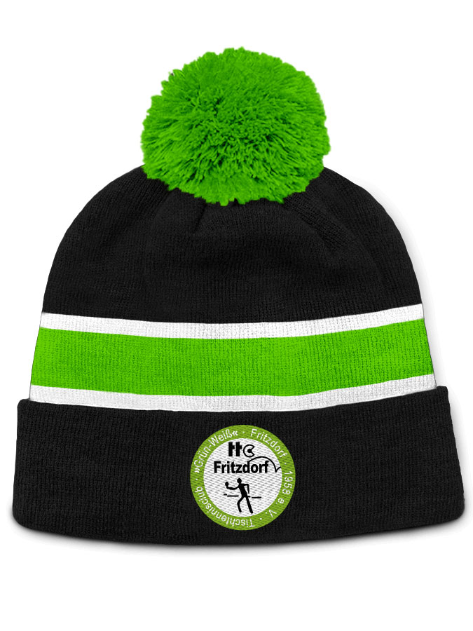 Bommelmütze Sticklogo