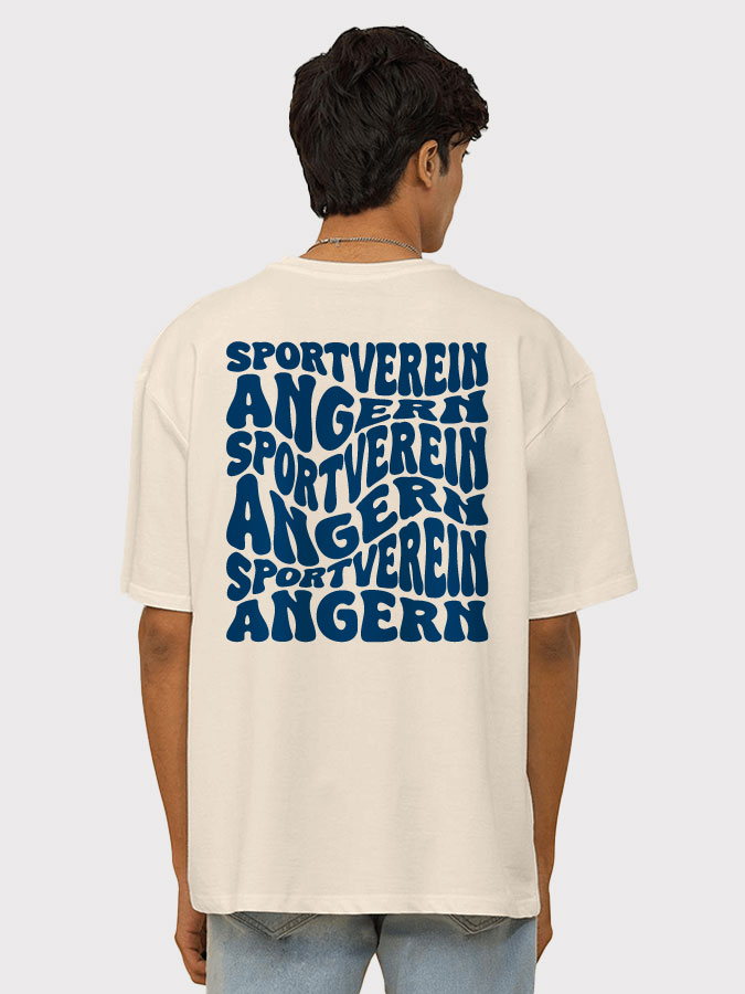 T-Shirt Oversized Wavy Herren