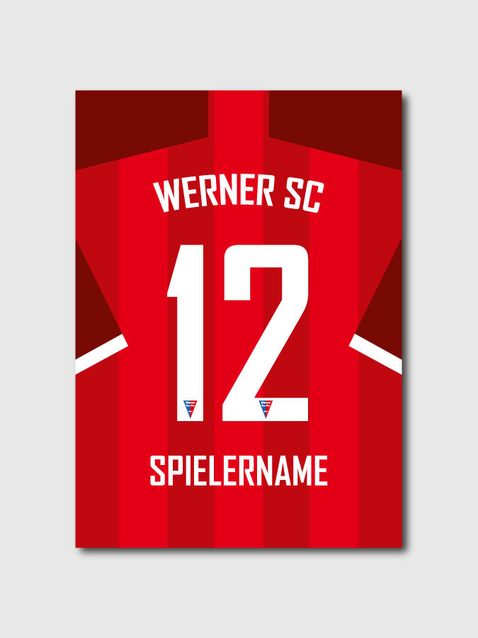 Wandposter Jersey