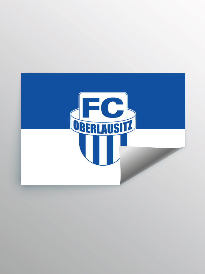 Aufkleber DIN A7 Logo