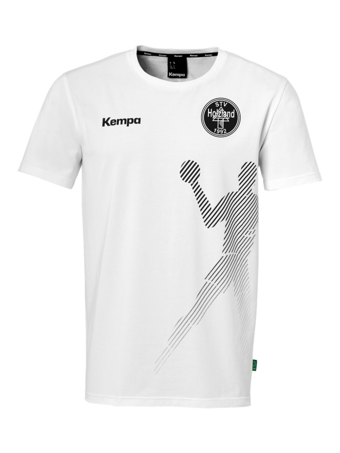 Kempa T-Shirt Black & White