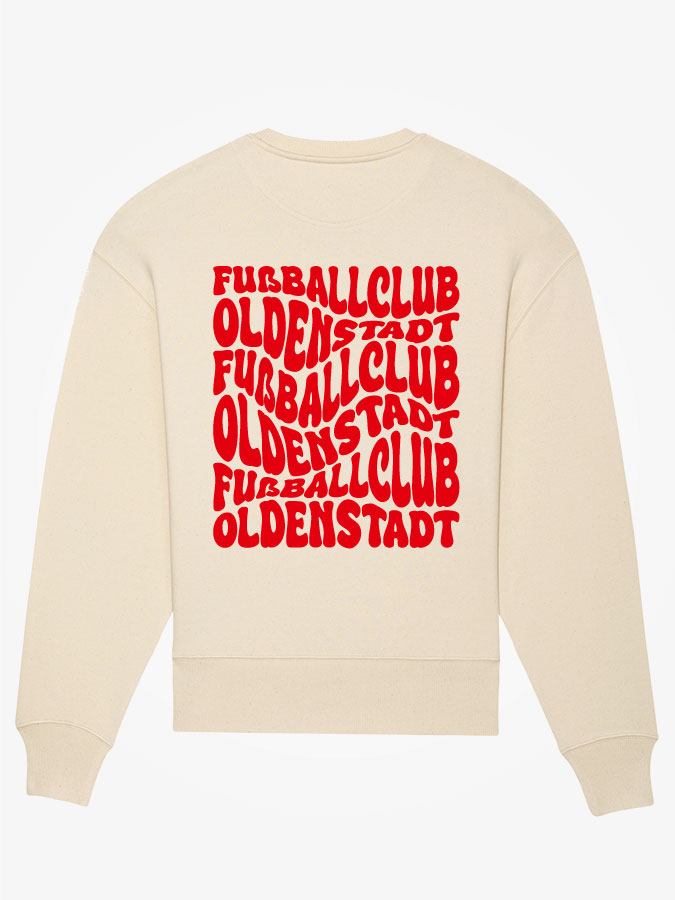 Sweatshirt Oversized Wavy Herren