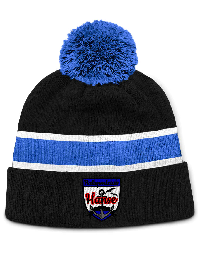 Bommelmütze Sticklogo