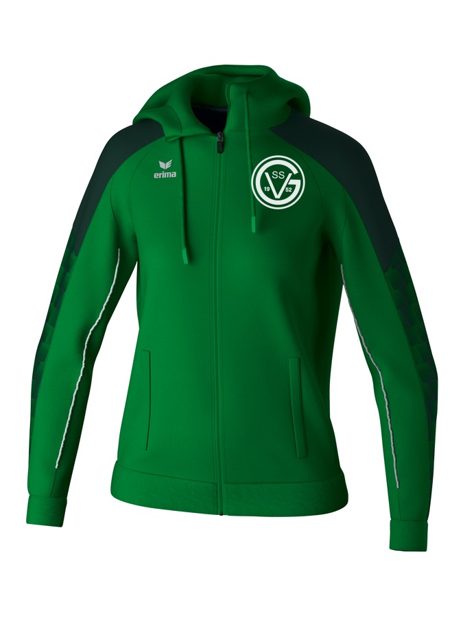 Erima Evo Star Trainingsjacke mit Kapuze Damen