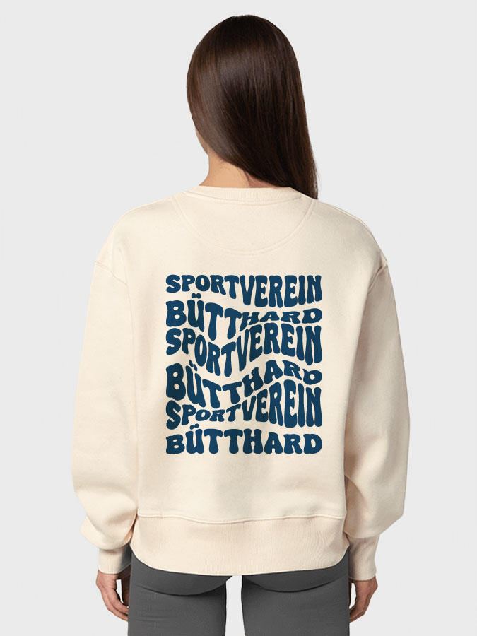 Oversized Sweater Wavy Damen