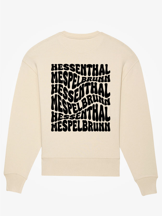 Oversized Sweater Wavy Herren