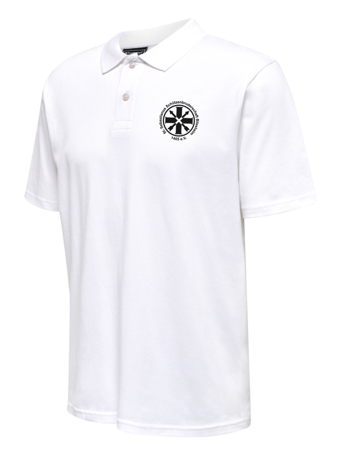 Hummel Red Stretch Polo