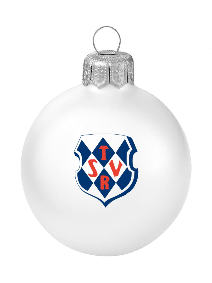 Weihnachtskugel Logo 8cm