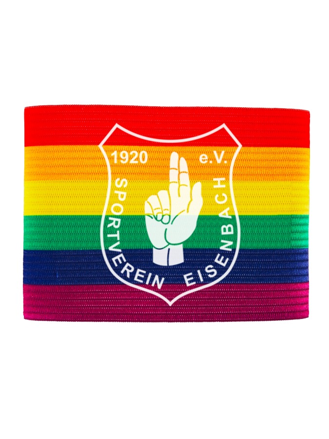 Kapitänsbinde Regenbogen