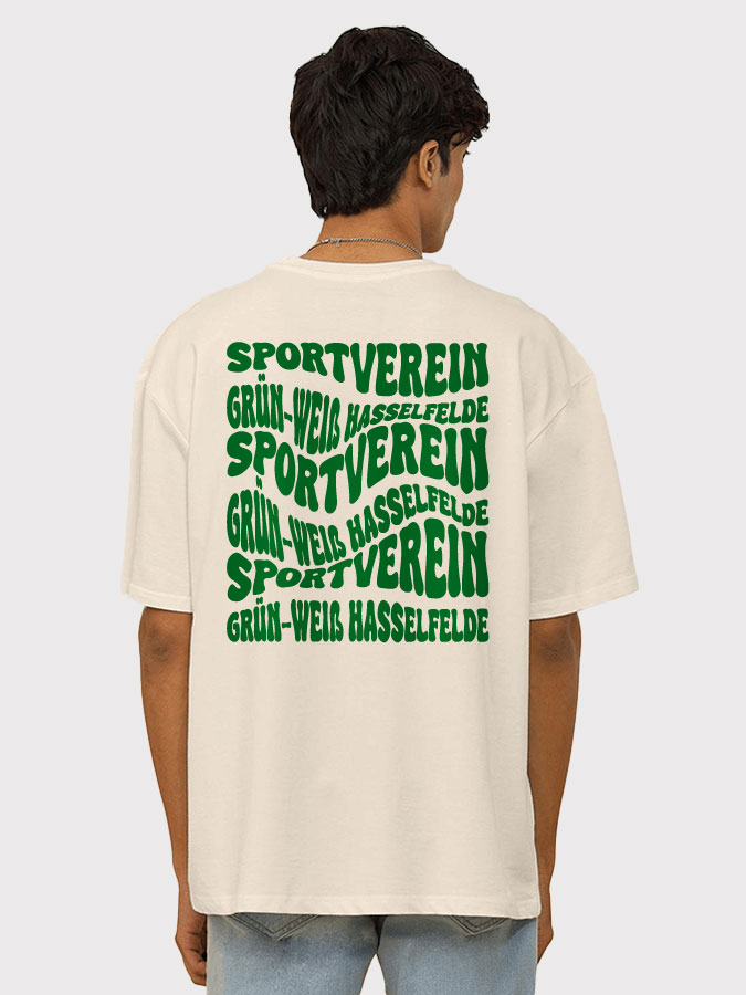 Oversized Shirt Wavy Herren