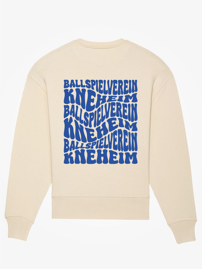 Sweatshirt Oversized Wavy Herren