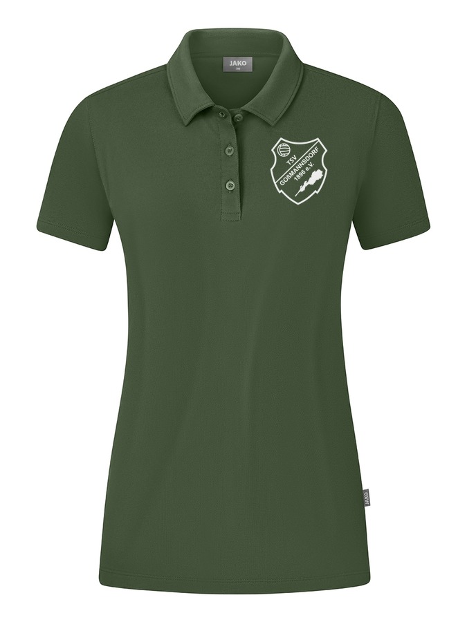 Jako Poloshirt Organic Stretch Damen