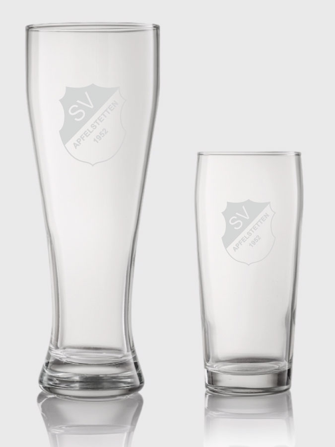 Biergläser Gravur