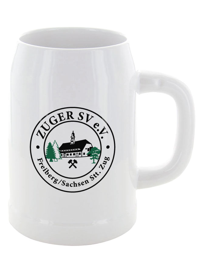 Bierkrug 0,5l Logo