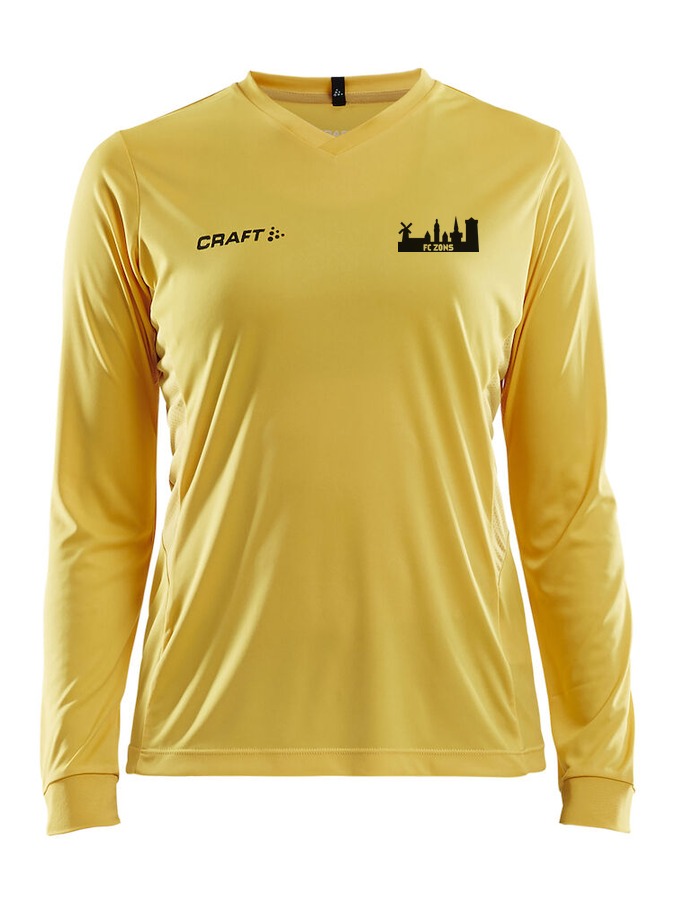 Craft Squad Go Trikot Solid Langarm-Trikot Damen