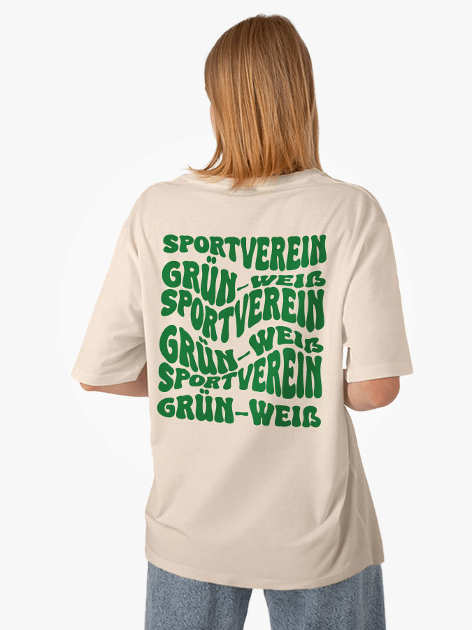 Oversized Shirt Wavy Unisex