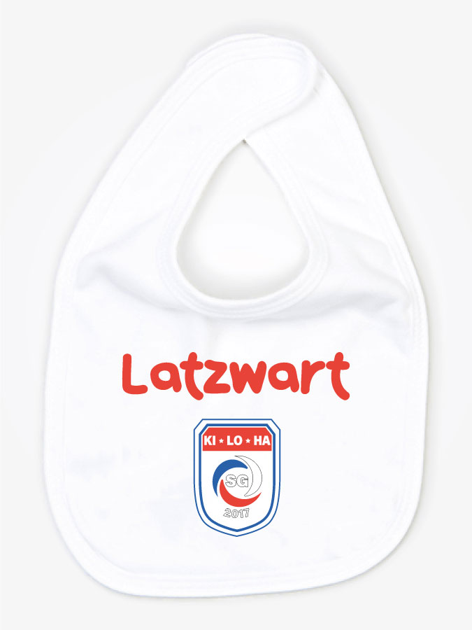 Babylätzchen Latzwart