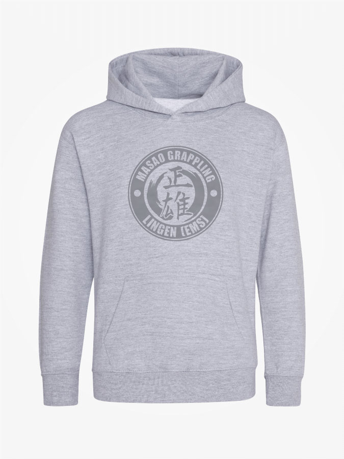 Hoodie All Grey Kids Unisex