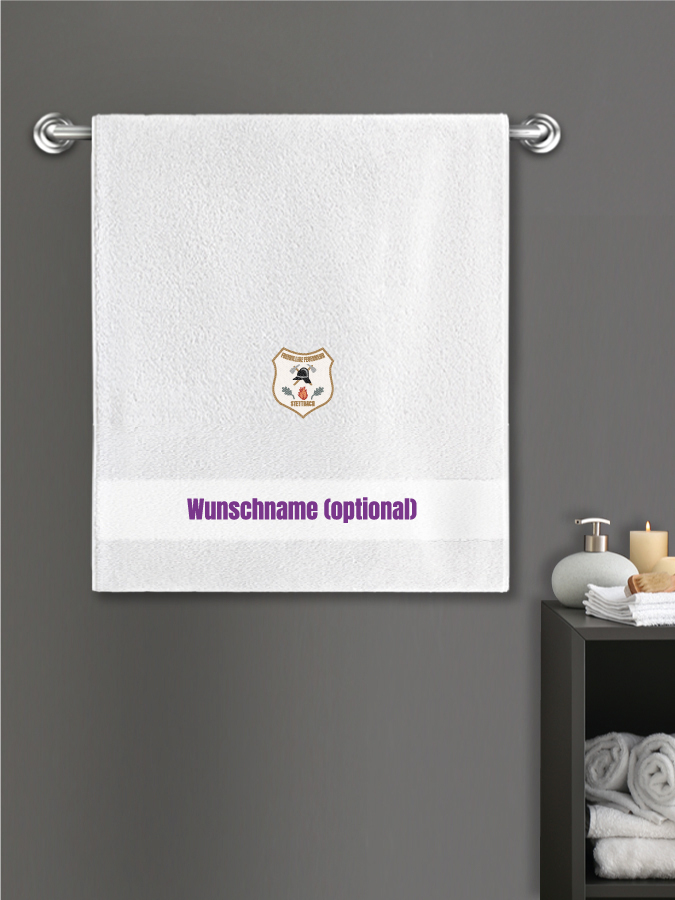Badehandtuch Team Sticklogo