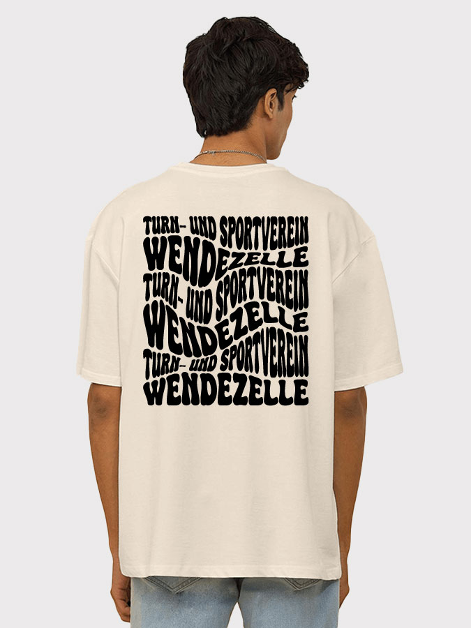 Oversized Shirt Wavy Herren