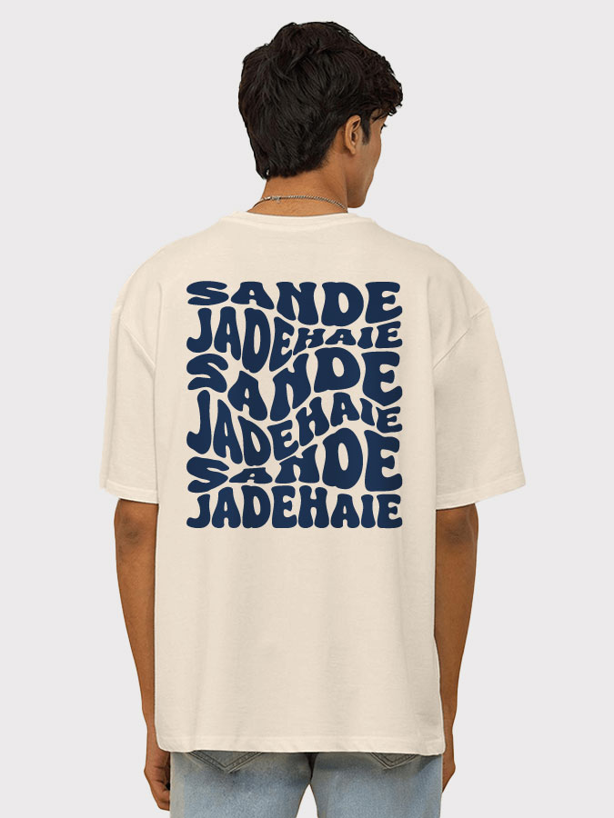 Oversized Shirt Wavy Herren