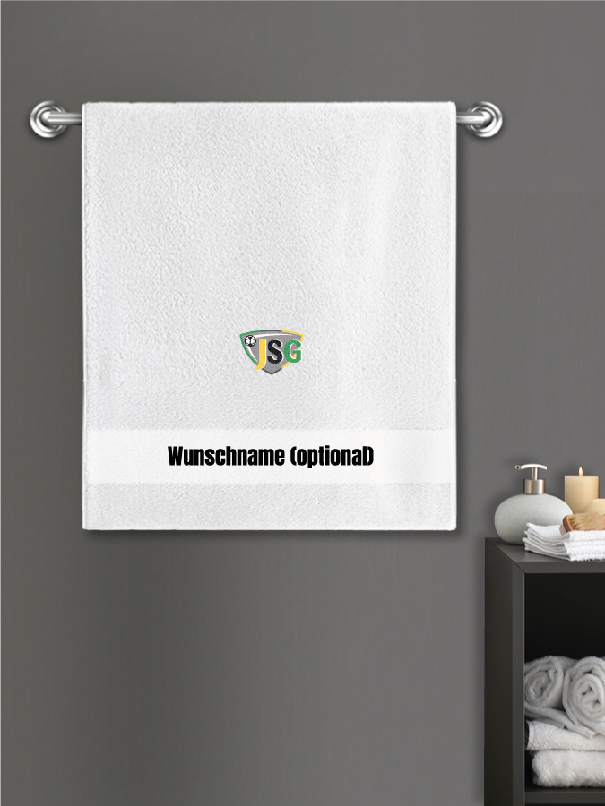 Badehandtuch Team Sticklogo