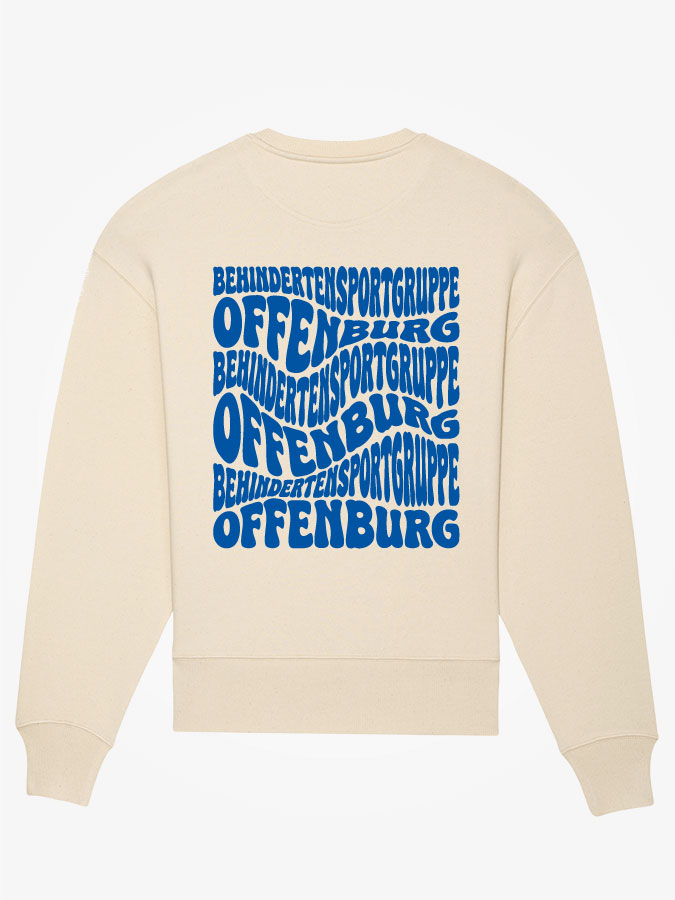 Oversized Sweater Wavy Herren