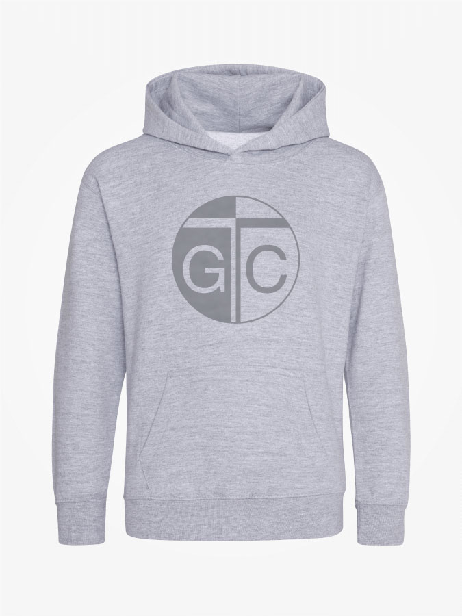 Hoodie All Grey Kids Unisex