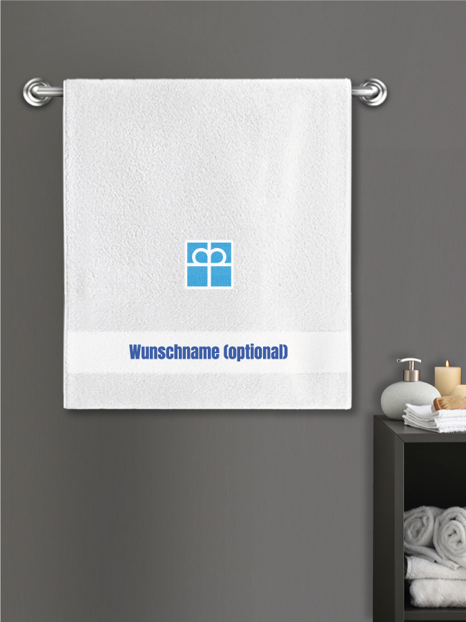 Badehandtuch Team Sticklogo