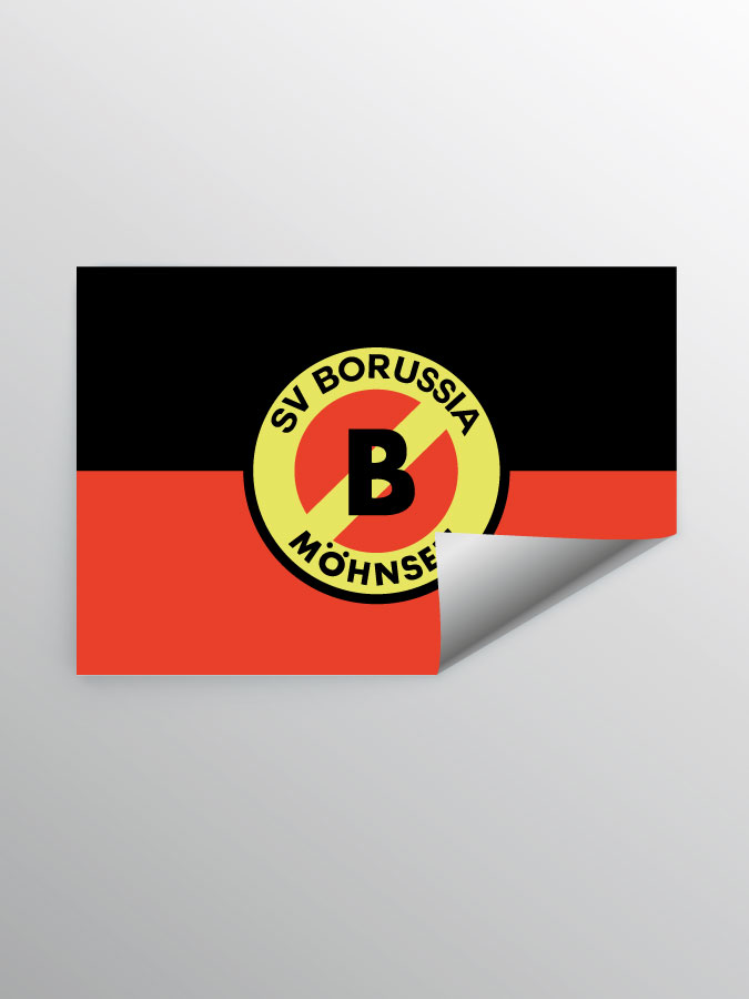 Aufkleber DIN A7 Logo