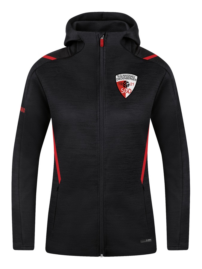 Jako Freizeitjacke Challenge mit Kapuze Damen