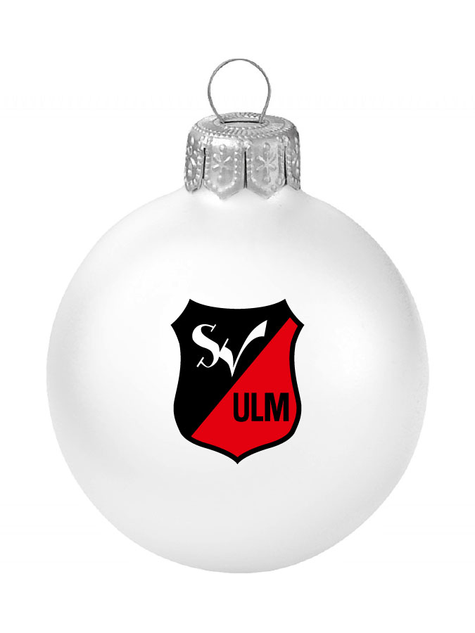 Weihnachtskugel Logo 8cm