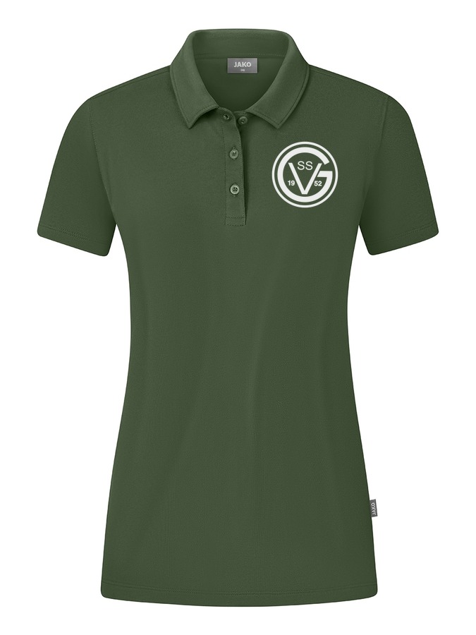 Jako Poloshirt Organic Stretch Damen