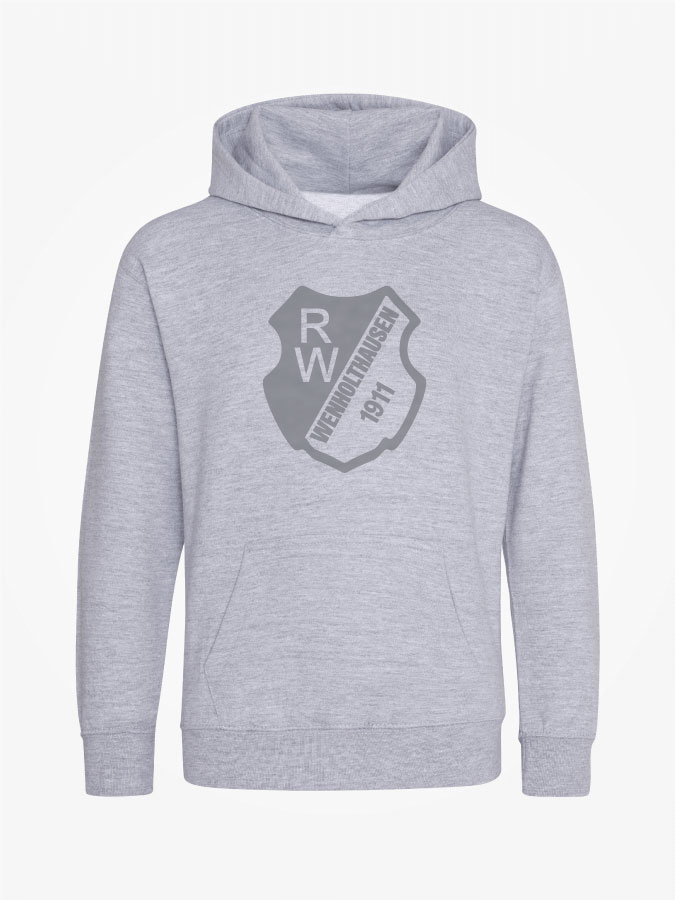 Hoodie All Grey Kids Unisex