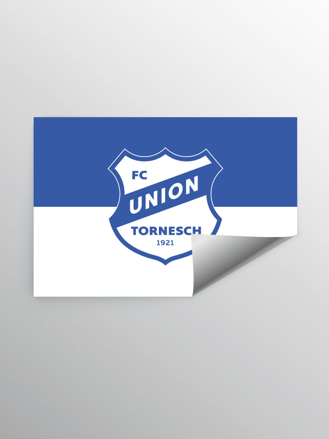 Aufkleber DIN A7 Logo