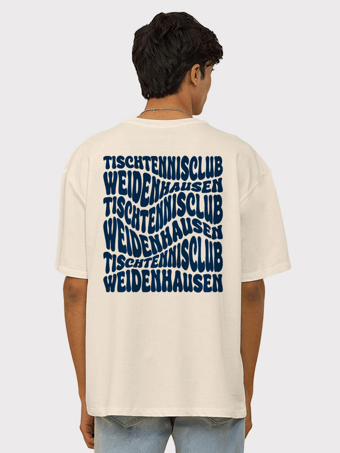 Oversized Shirt Wavy Herren