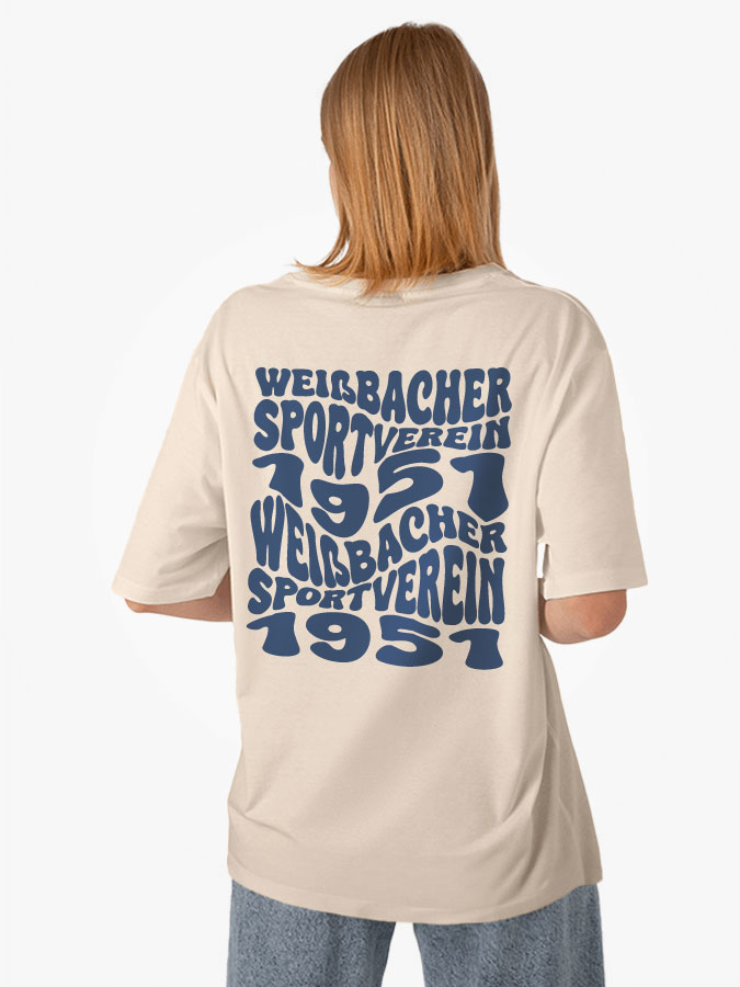 Oversized Shirt Wavy Unisex