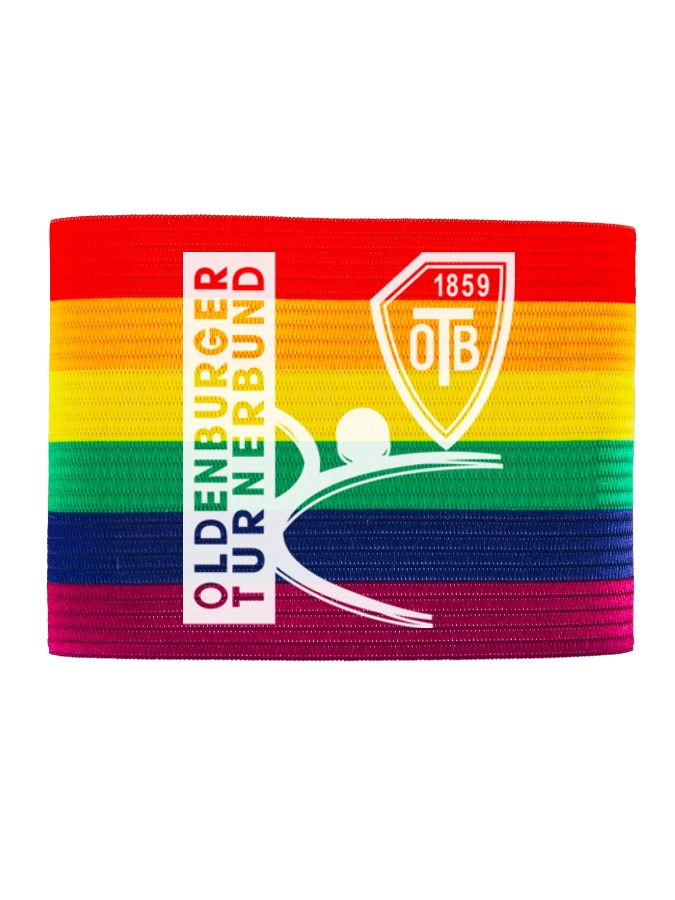 Kapitänsbinde Regenbogen