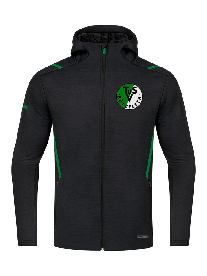 Jako Freizeitjacke Challenge mit Kapuze