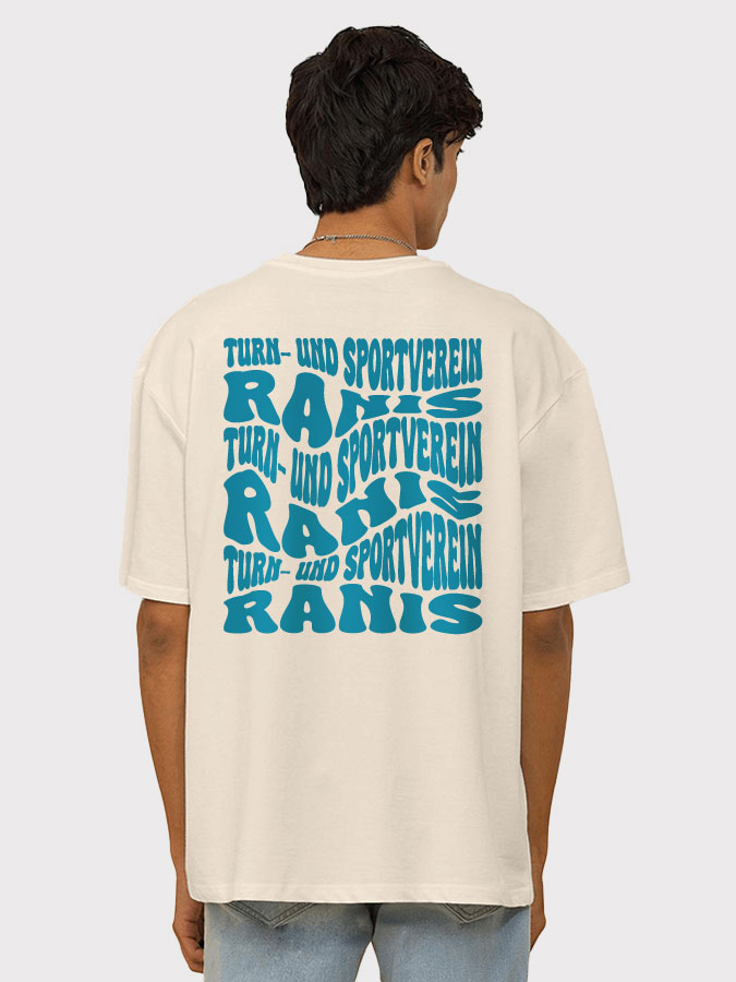 T-Shirt Oversized Wavy Herren
