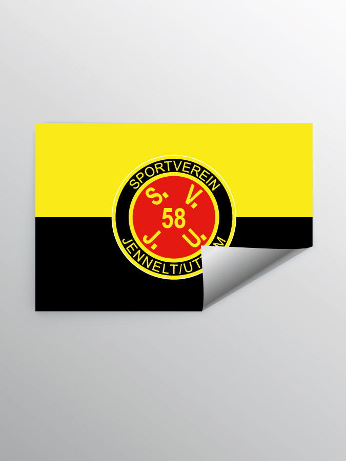 Aufkleber DIN A7 Logo
