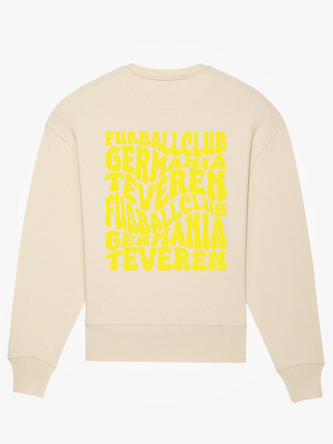 Oversized Sweater Wavy Herren