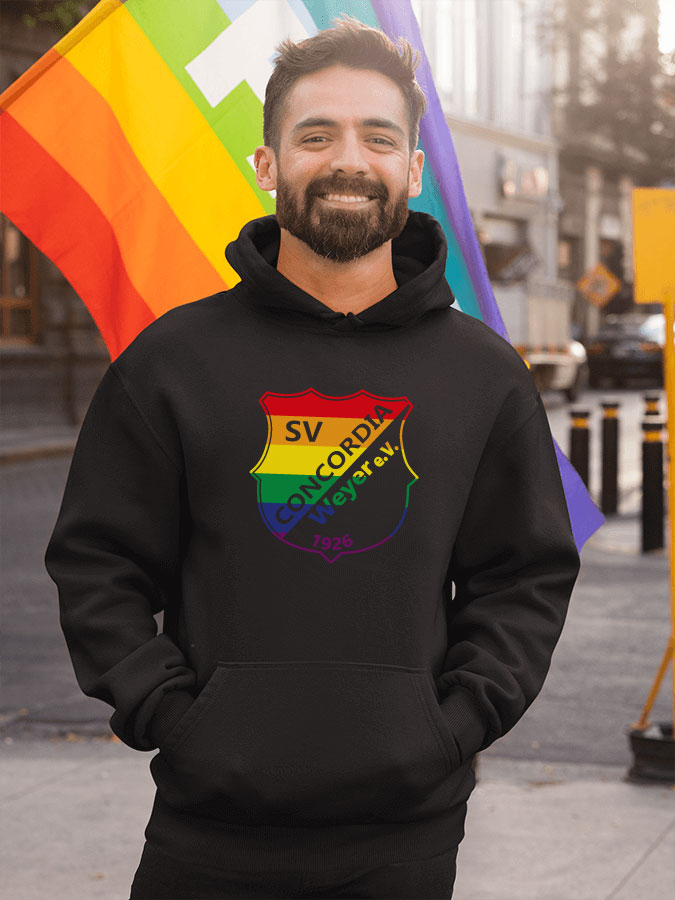 Hoodie Rainbow Herren