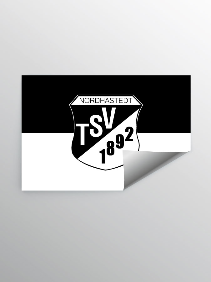 Aufkleber DIN A7 Logo