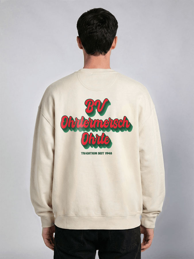 Oversized Sweater Vintage Herren