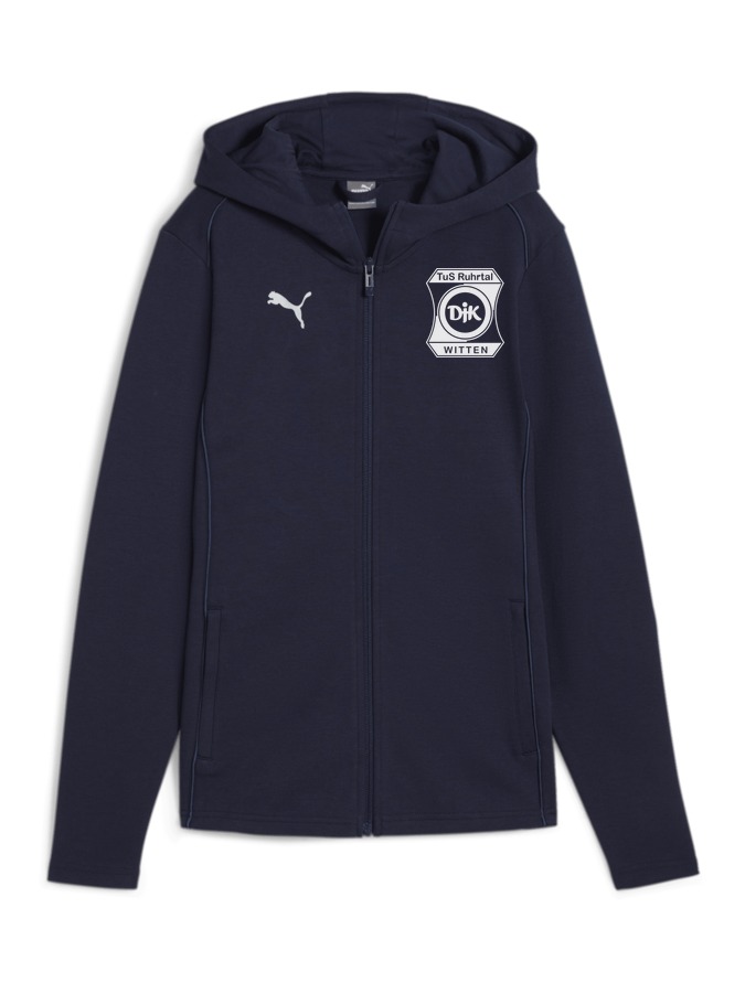 PUMA teamFINAL Casuals Kapuzenjacke Damen