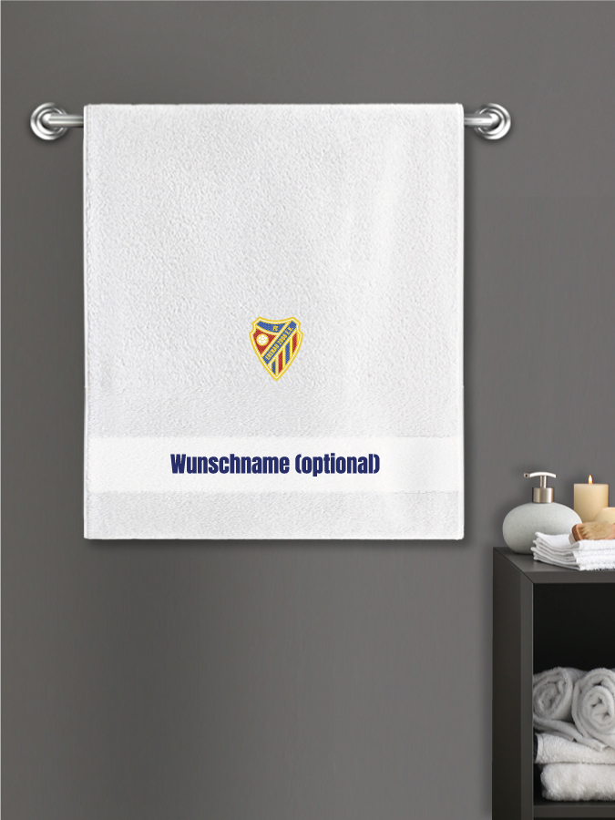 Badehandtuch Team Sticklogo